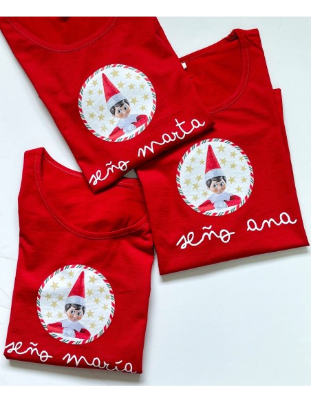 Camiseta Elfo personalizada