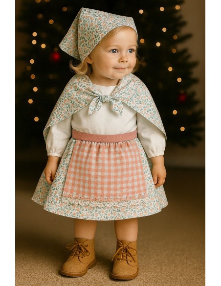 Traje de Pastora Mod. Nochebuena
