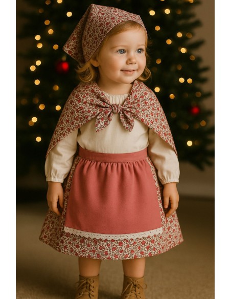 Traje de Pastora Mod. Nieve