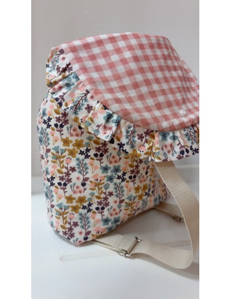 Mochila con volante